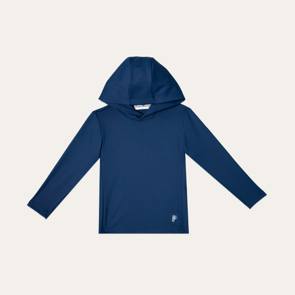 ②［ＩＤＥＥ］ＰＵＵＦbody　（Ｃｏｖｅｒ　ＮＡＶＹ） Half Zip Comfy 2.0 men's - Navy Blue