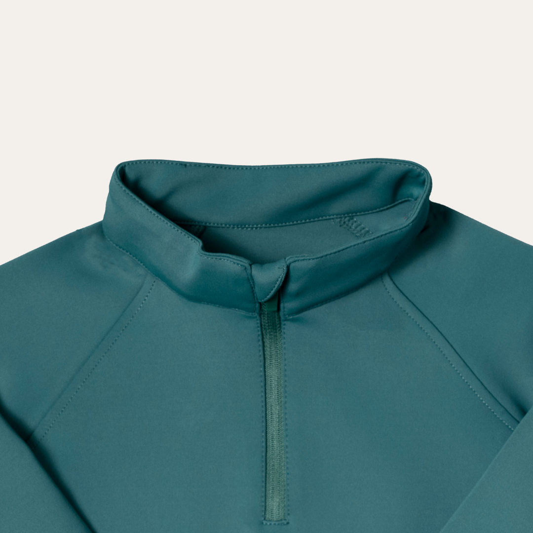 The Foxden Pullover: Fairway Green
