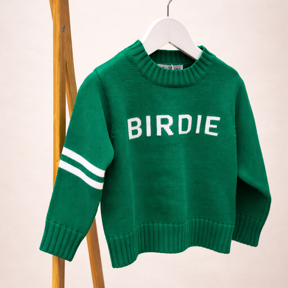 The Birdie Sweater: Irish Green