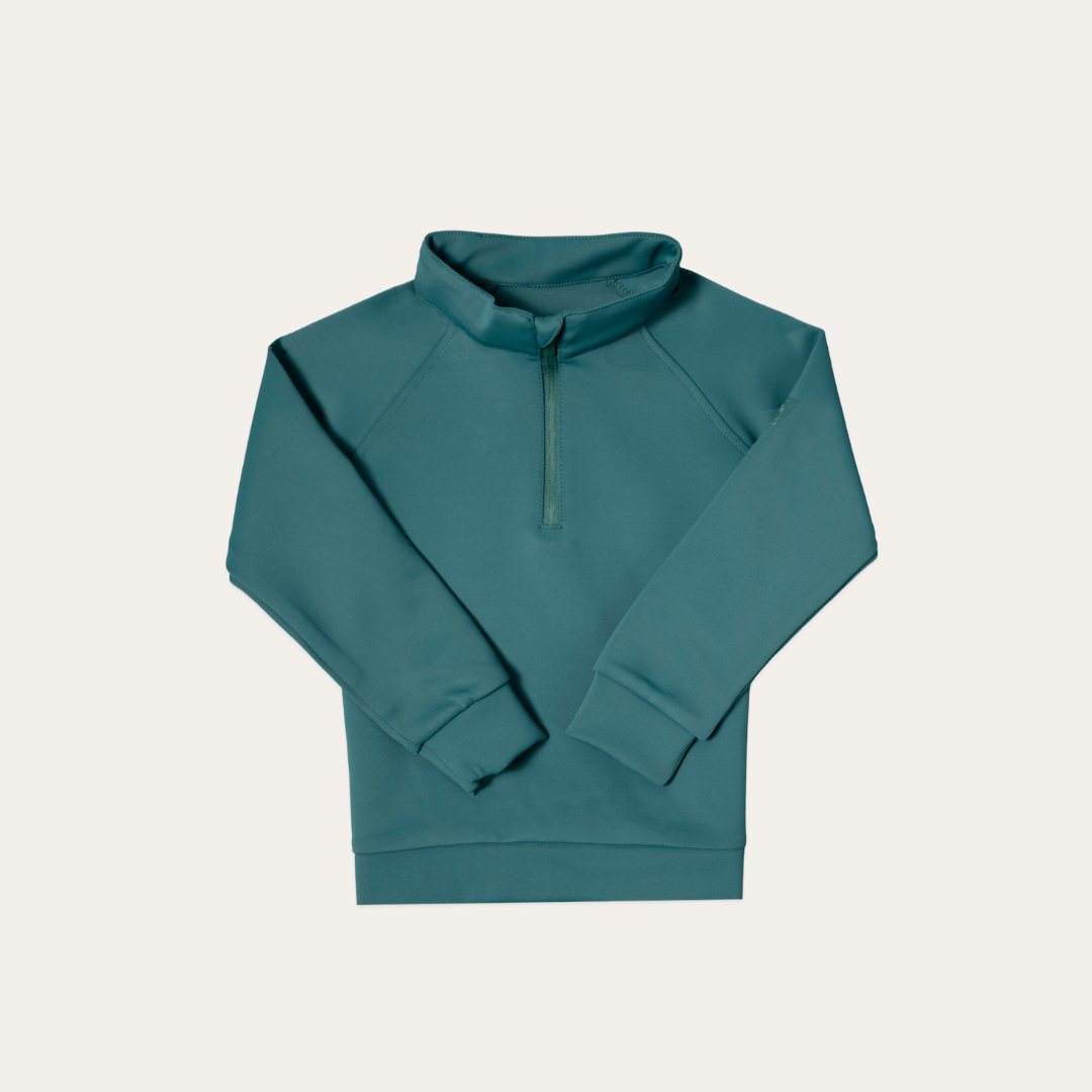 The Foxden Pullover: Fairway Green