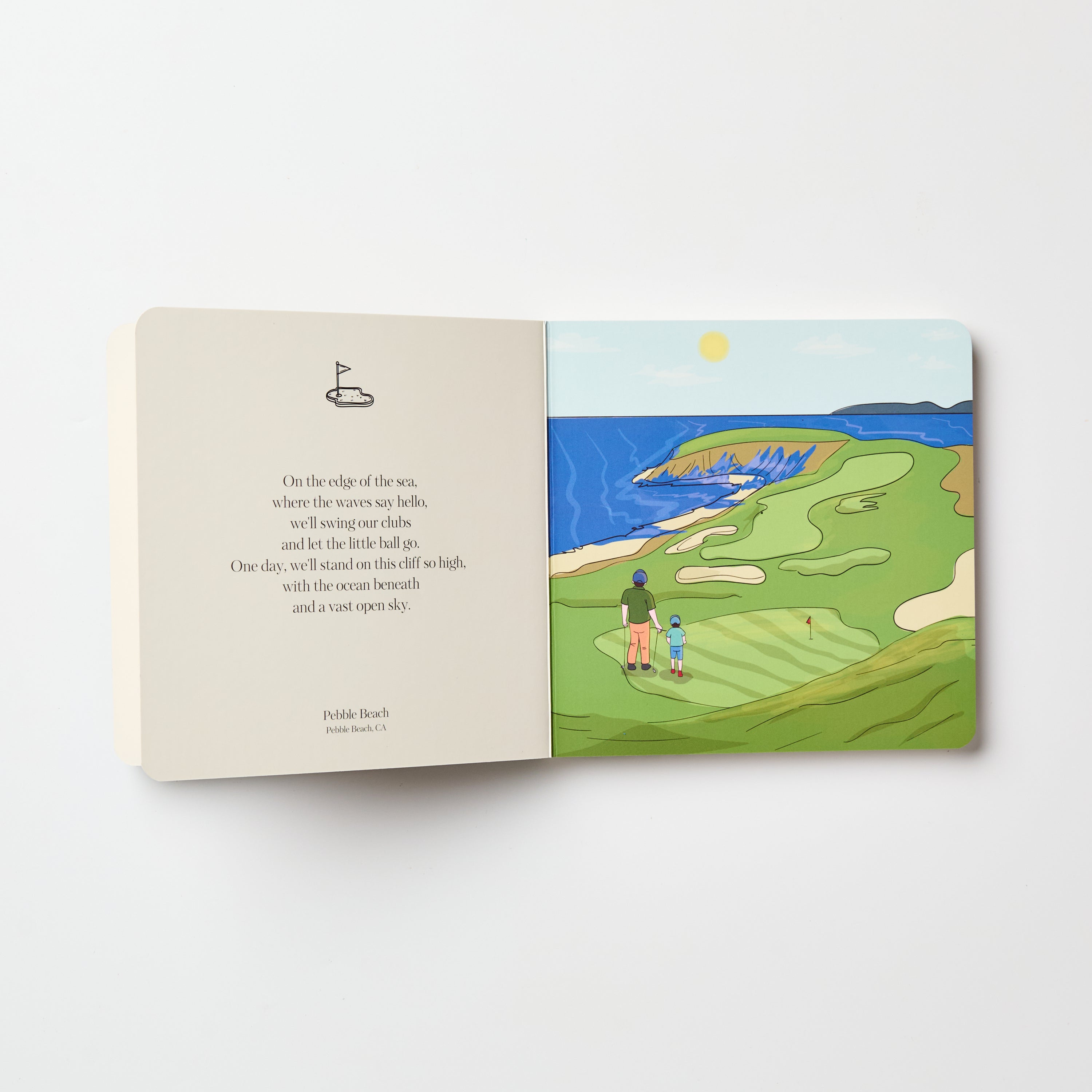 Kids Golf Book - The Perfect Gift for New Golf Loving Dads by Foxden Fairways