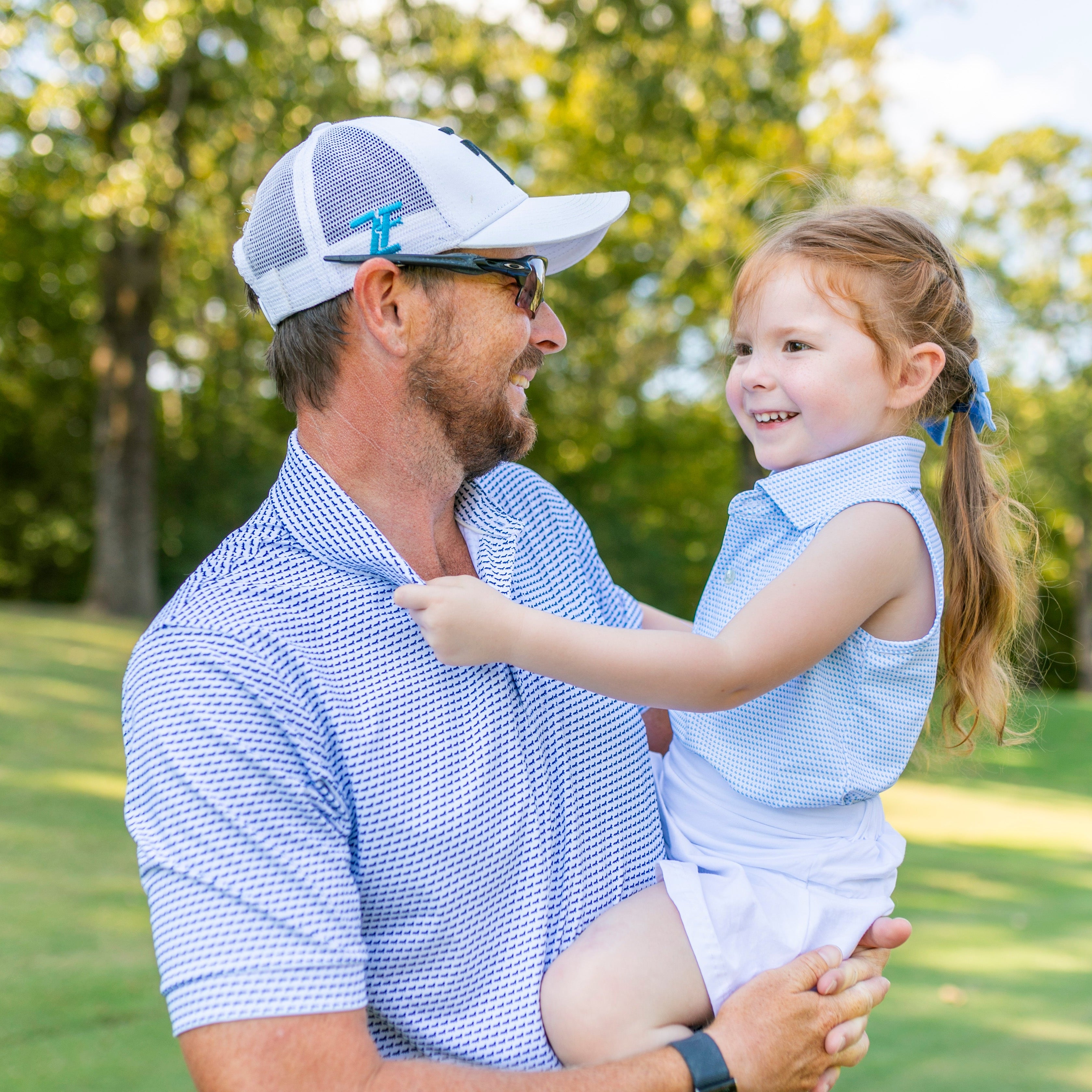 The Fox Edition Dad's Shirt: Navy – Foxden Fairways