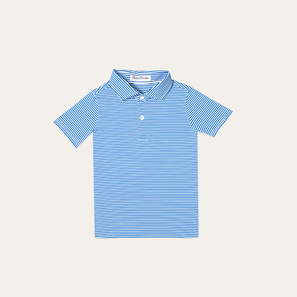 Fairway Stripes: Bluebird