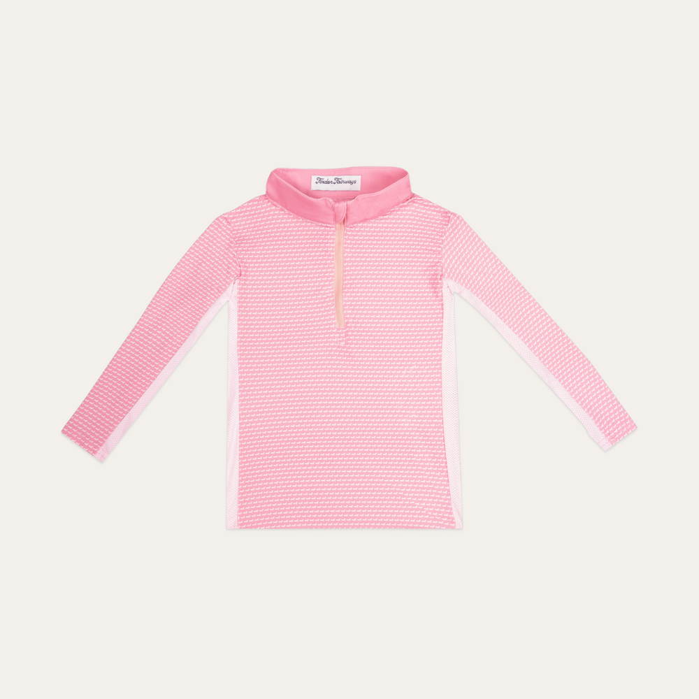 Fairway Sun Zip Girls: Pink Fox Edition