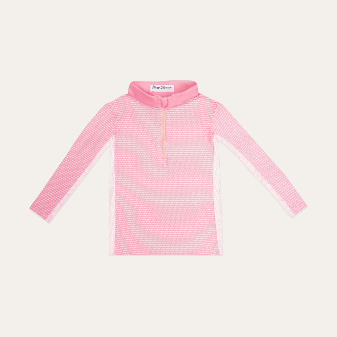 Fairway Sun Zip Girls: Pink Fox Edition