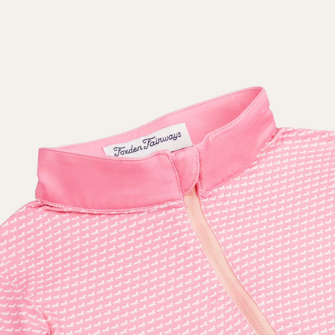 Fairway Sun Zip Girls: Pink Fox Edition