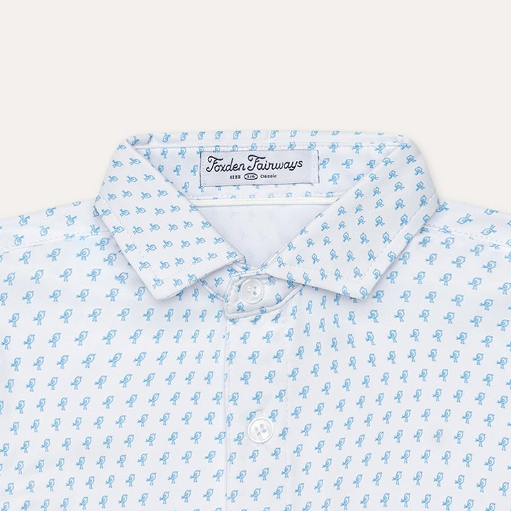 Birdie Polo: Blue