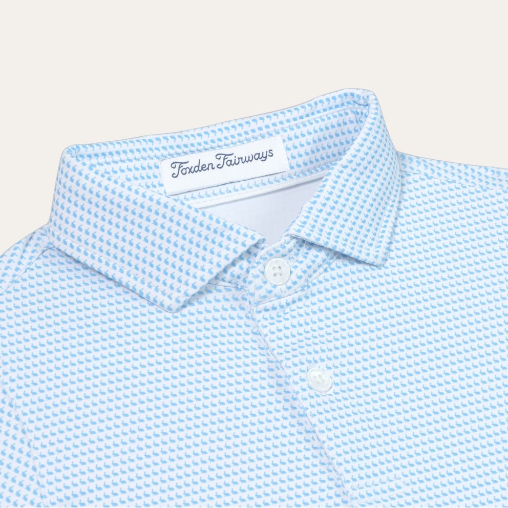 The Hare Edition Dad's Shirt: Harbor Blue