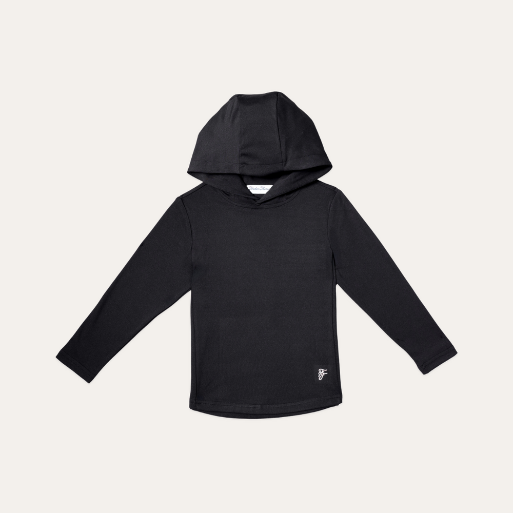 Smokey Black Pullover Hoodie