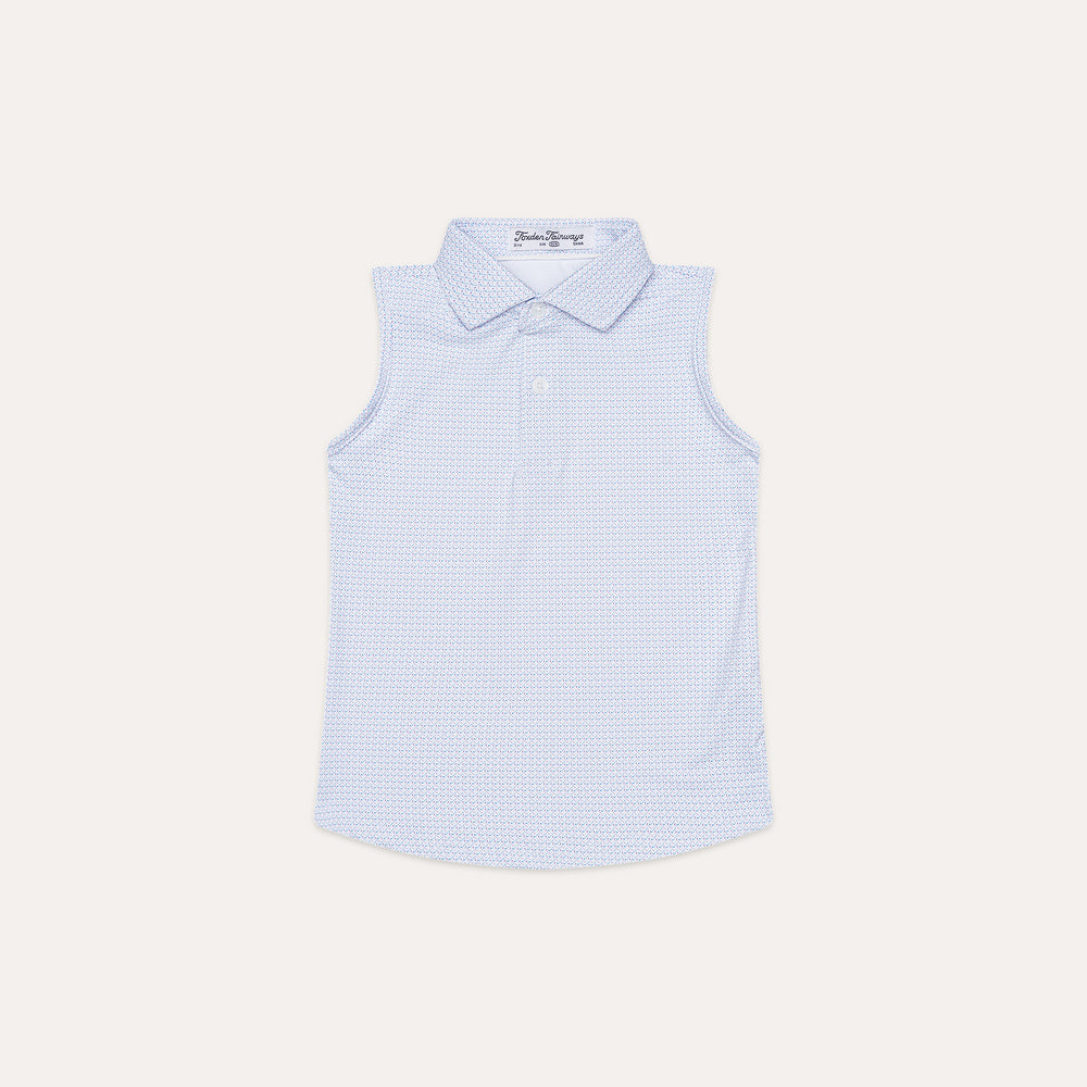 The Clubhouse Print Girls Polo