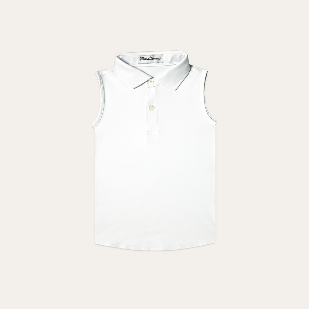 Classic White Polo Girls