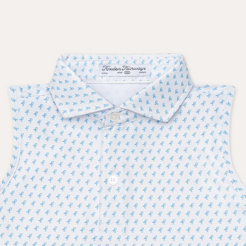 Birdie Girls Polo: Blue