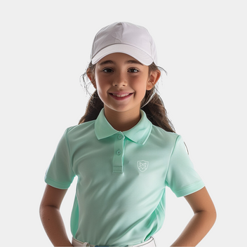 Girls Golf Shirt - Stylish and Comfortable Kids Golf Apparel by Foxden Fairways