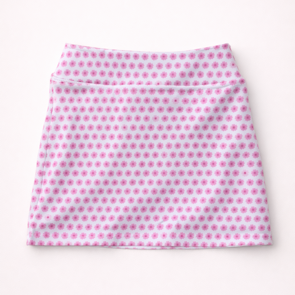 The Performance Skort: Azalea Bloom
