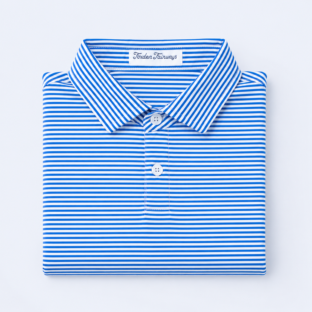 Fairway Stripes: Bluebird