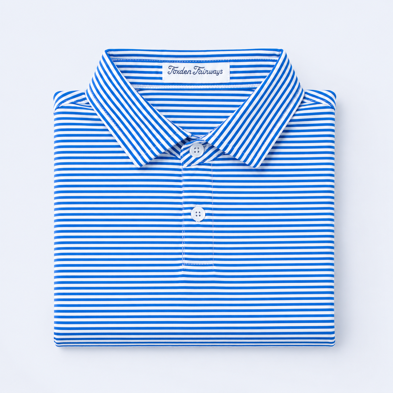 Fairway Stripes: Bluebird