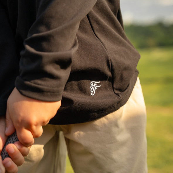 Smokey Black Pullover Hoodie