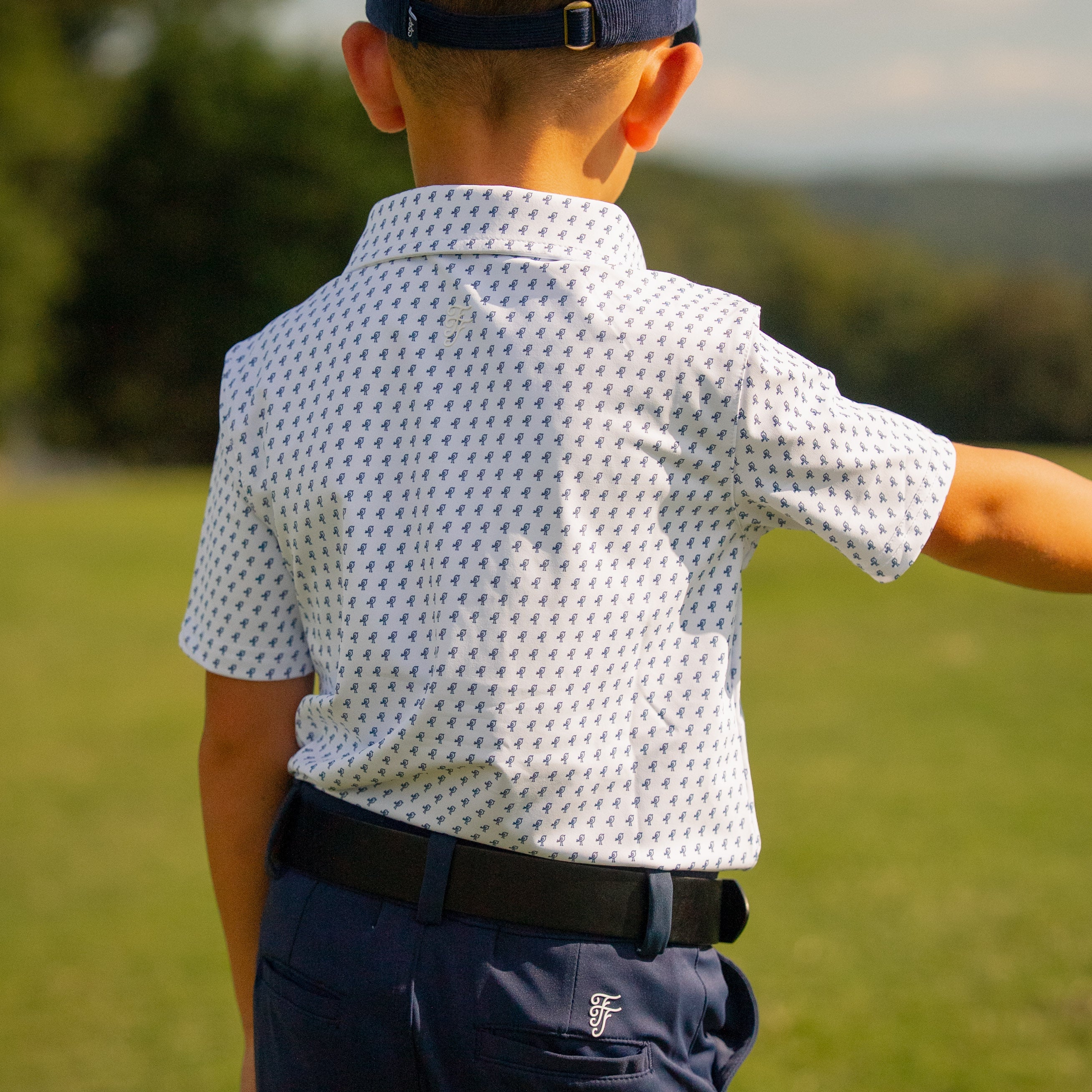 Birdie Polo: Navy
