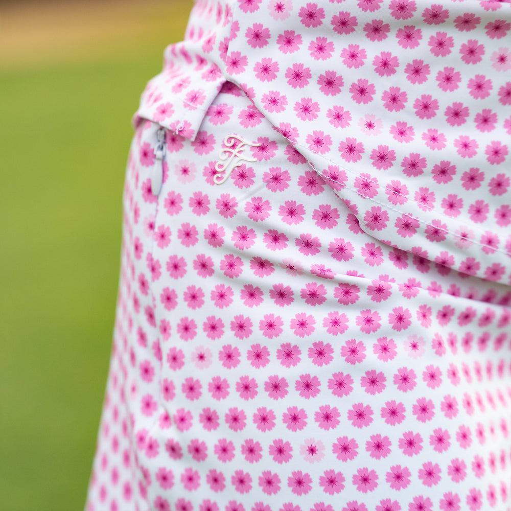 The Performance Skort: Azalea Bloom