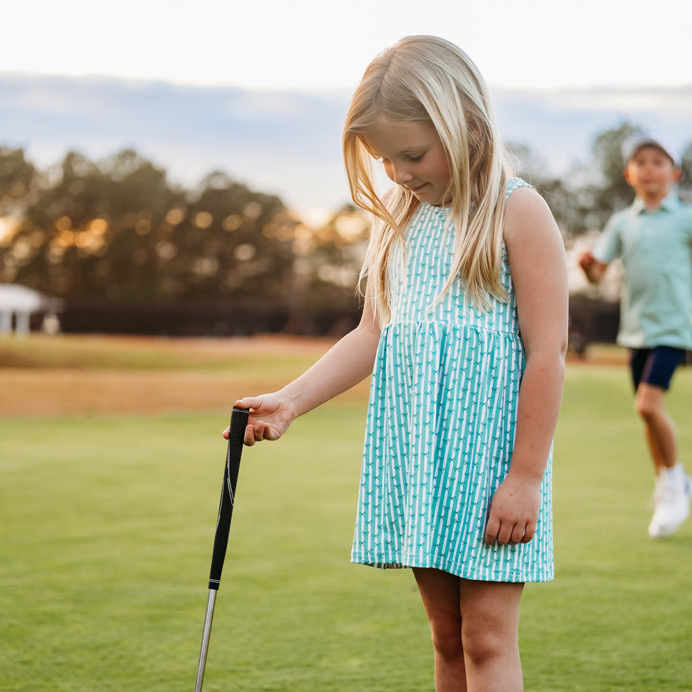 The Country Club Playdress: Green Fairways