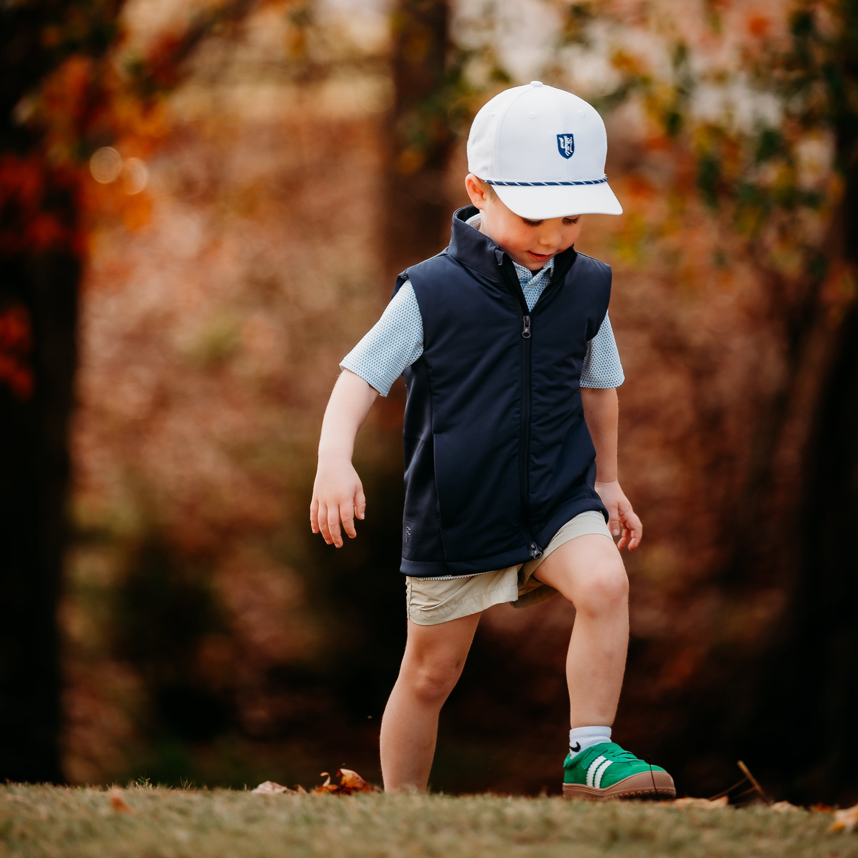 The Fox Run Vest - Navy