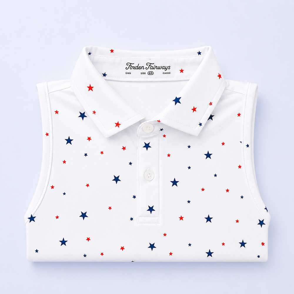 Dotted Stars Girls Polo