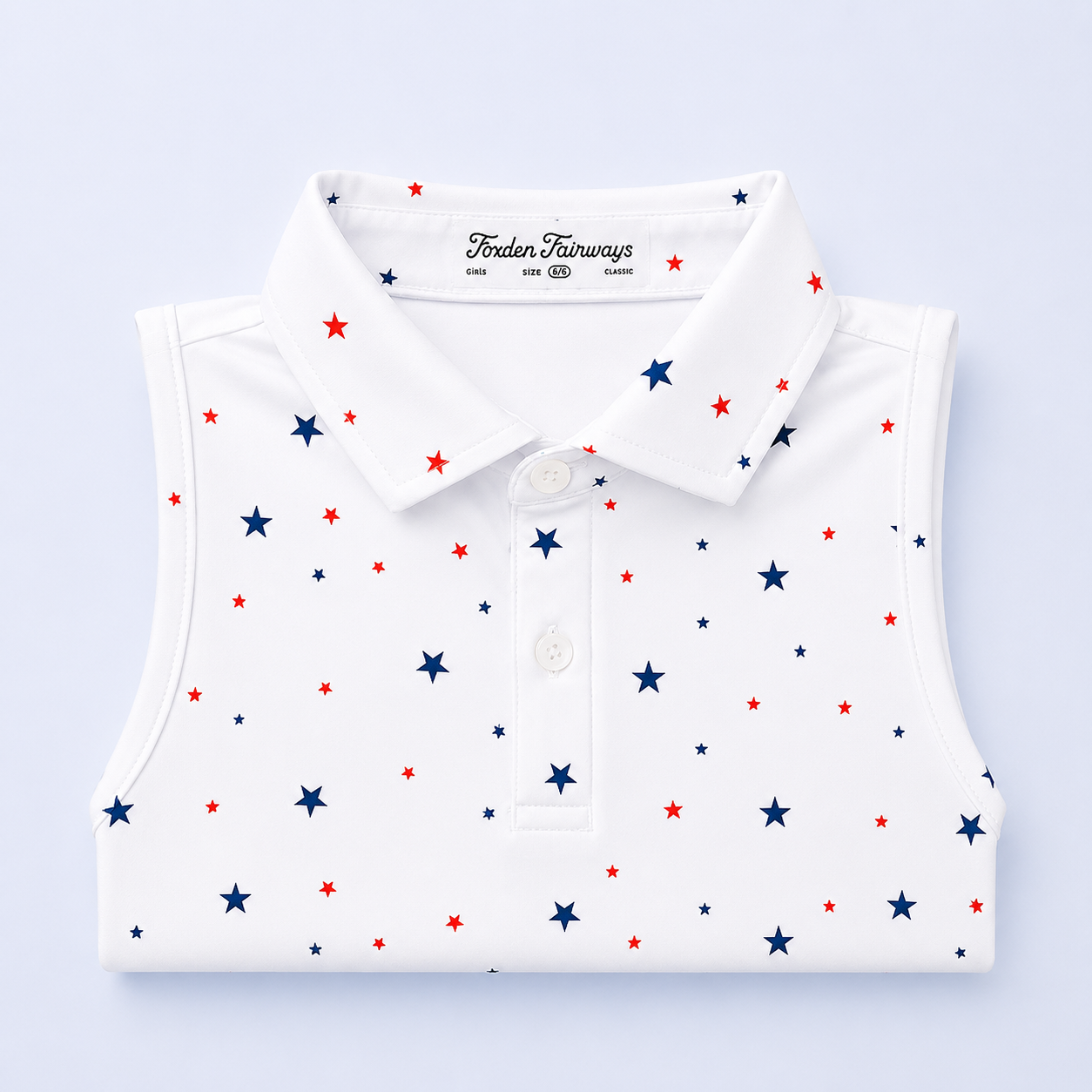 Dotted Stars Girls Polo