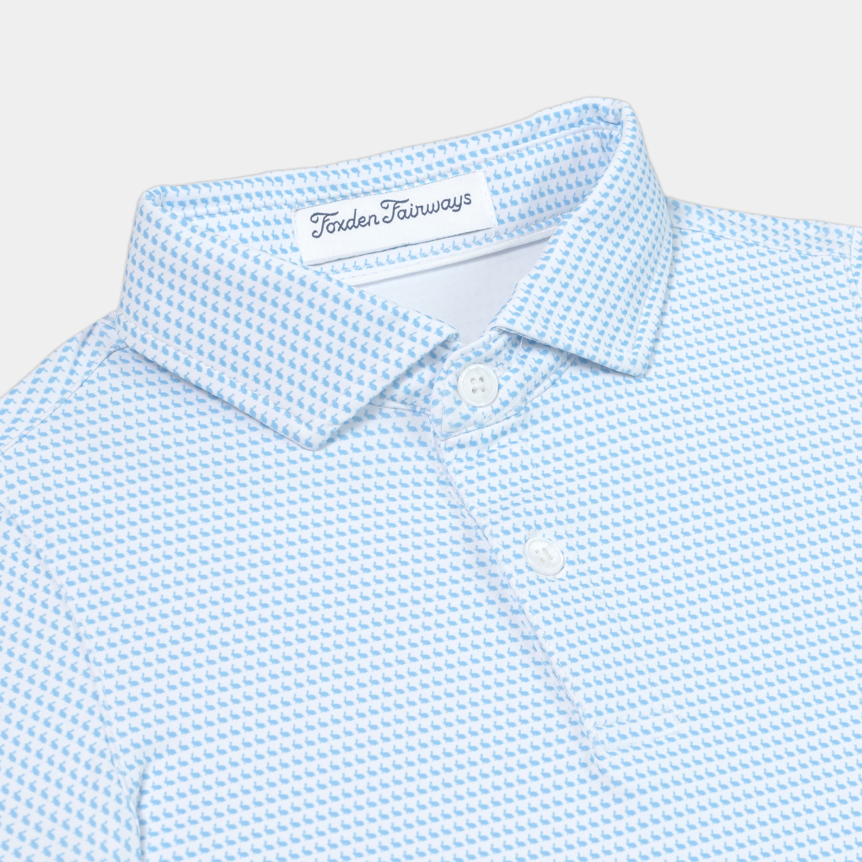 The Hare Edition Dad's Shirt: Harbor Blue