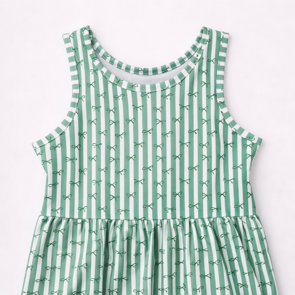 The Country Club Playdress: Green Fairways