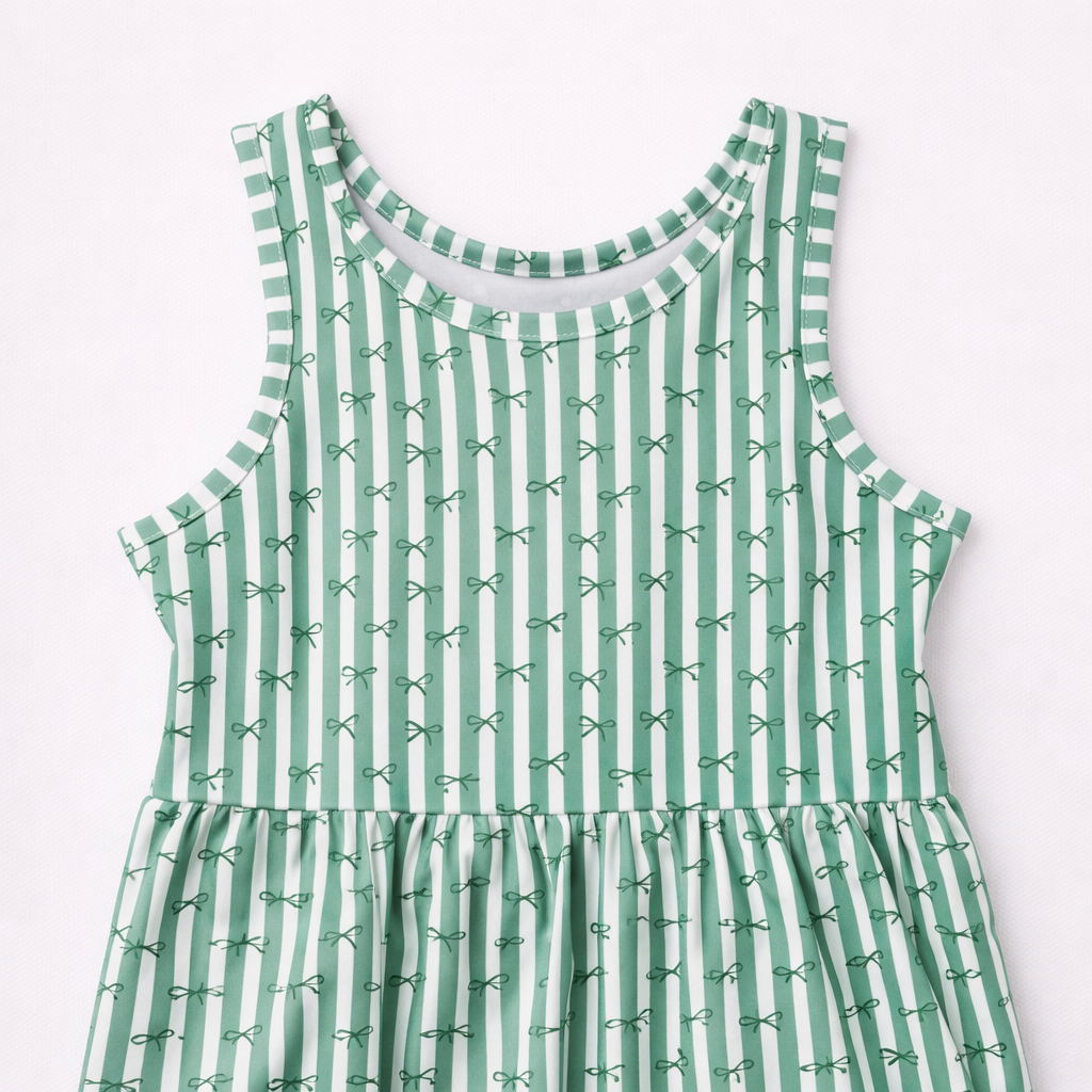 The Country Club Playdress: Green Fairways