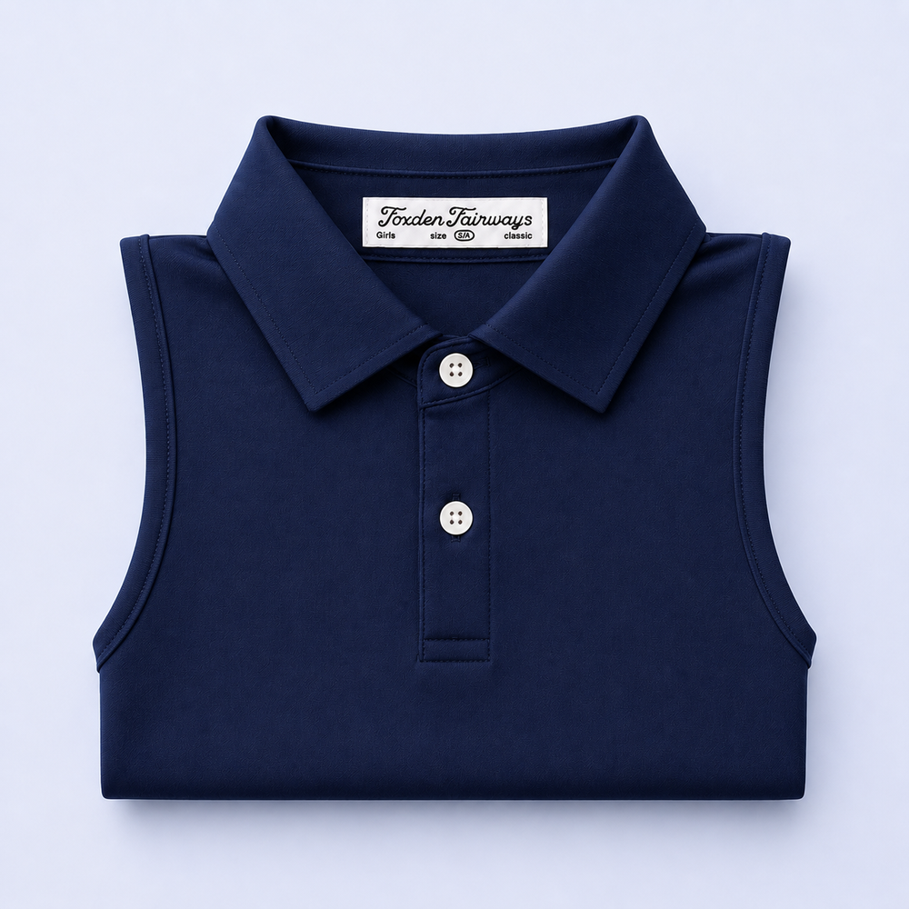 Girls Navy Foxden Classic