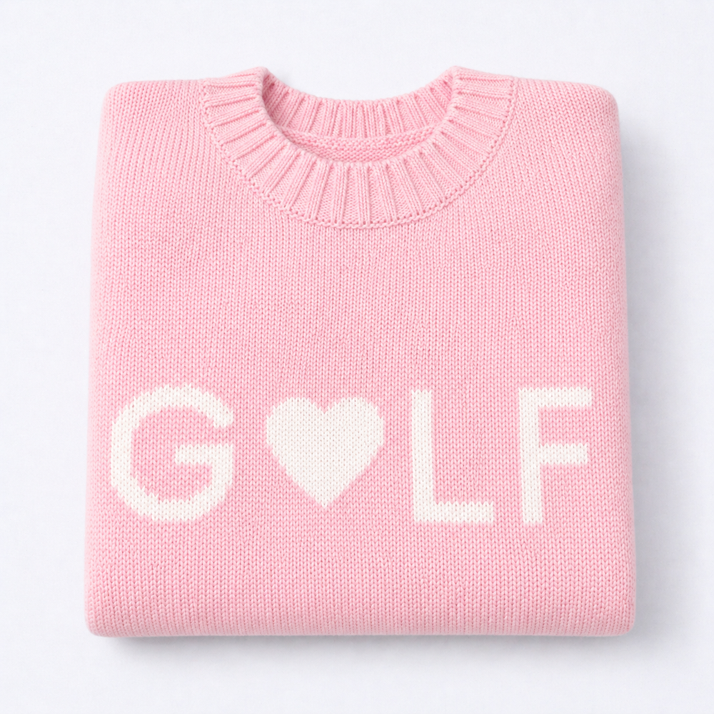 The GOLF Sweater Girls: Pink