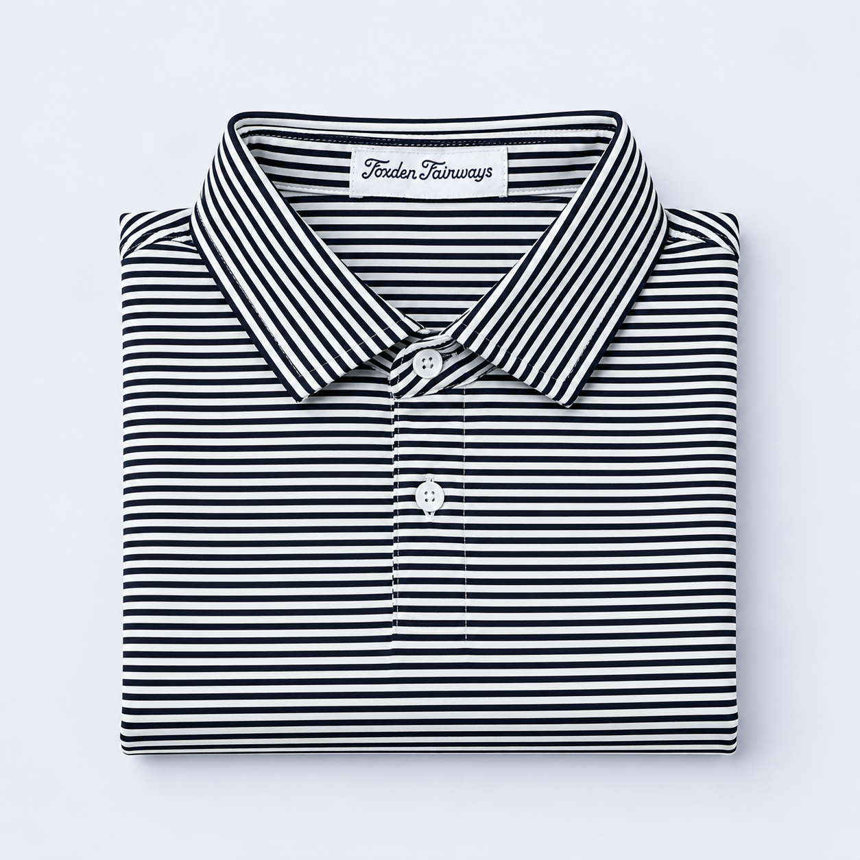 Fairway Stripes: Midnight Navy