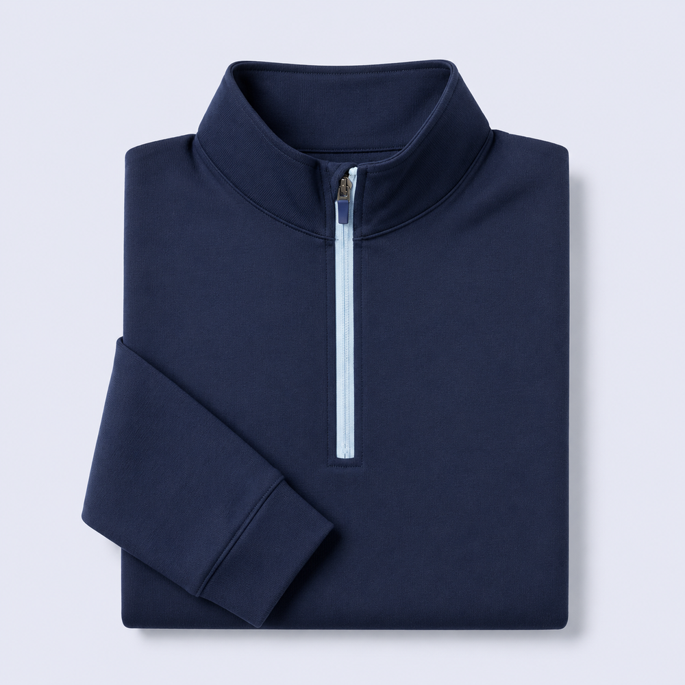 Performance Zip: Navy
