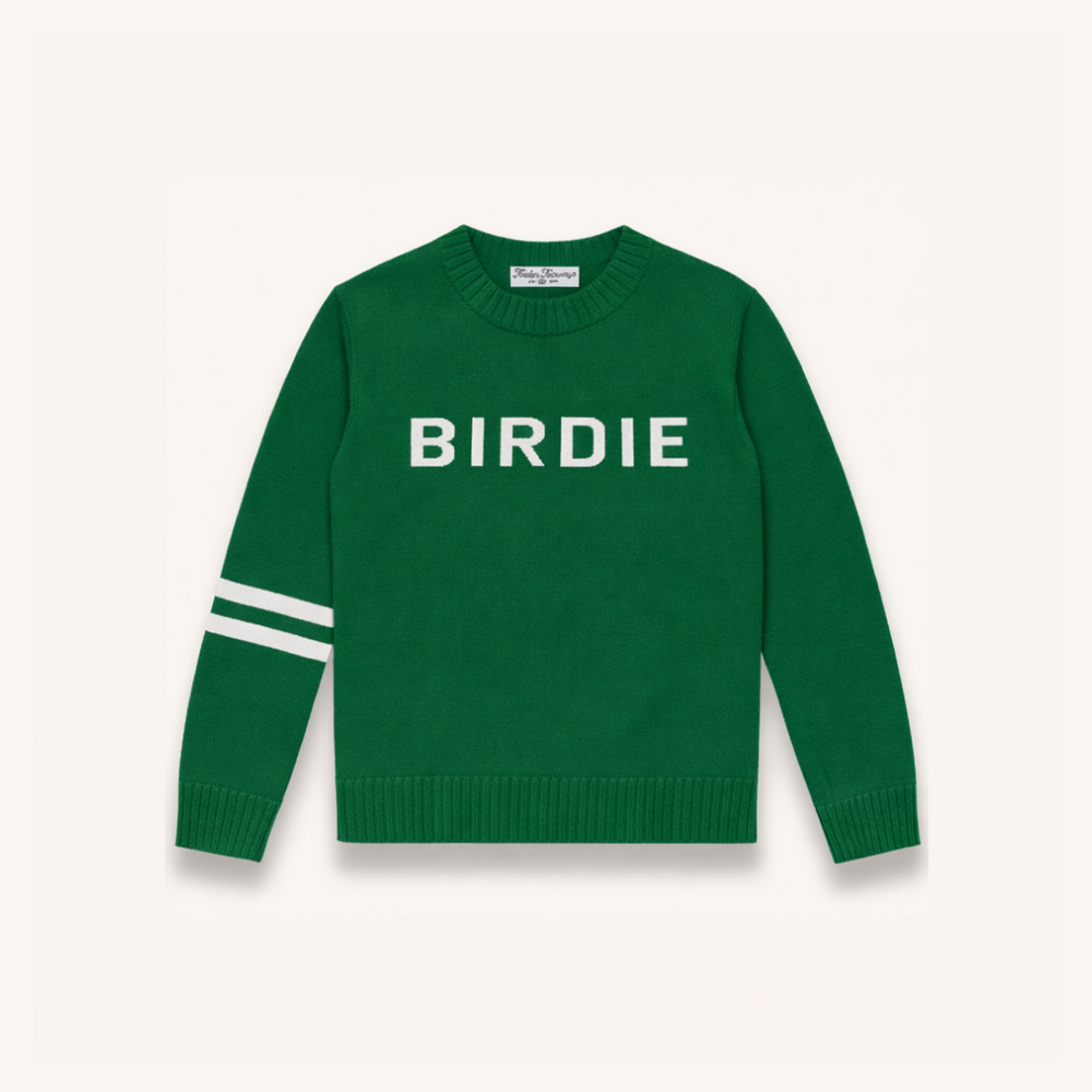 The Birdie Sweater: Irish Green