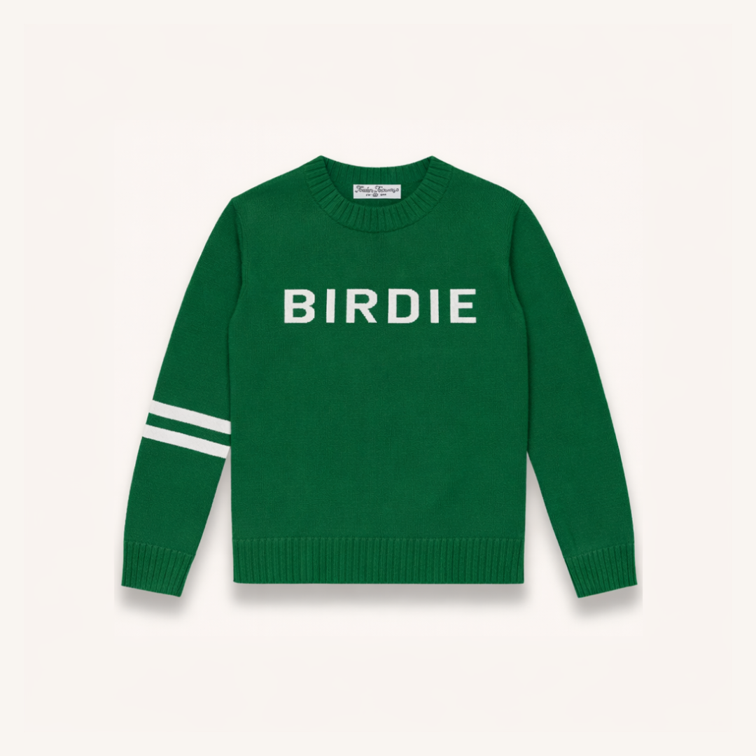 The Birdie Sweater: Irish Green