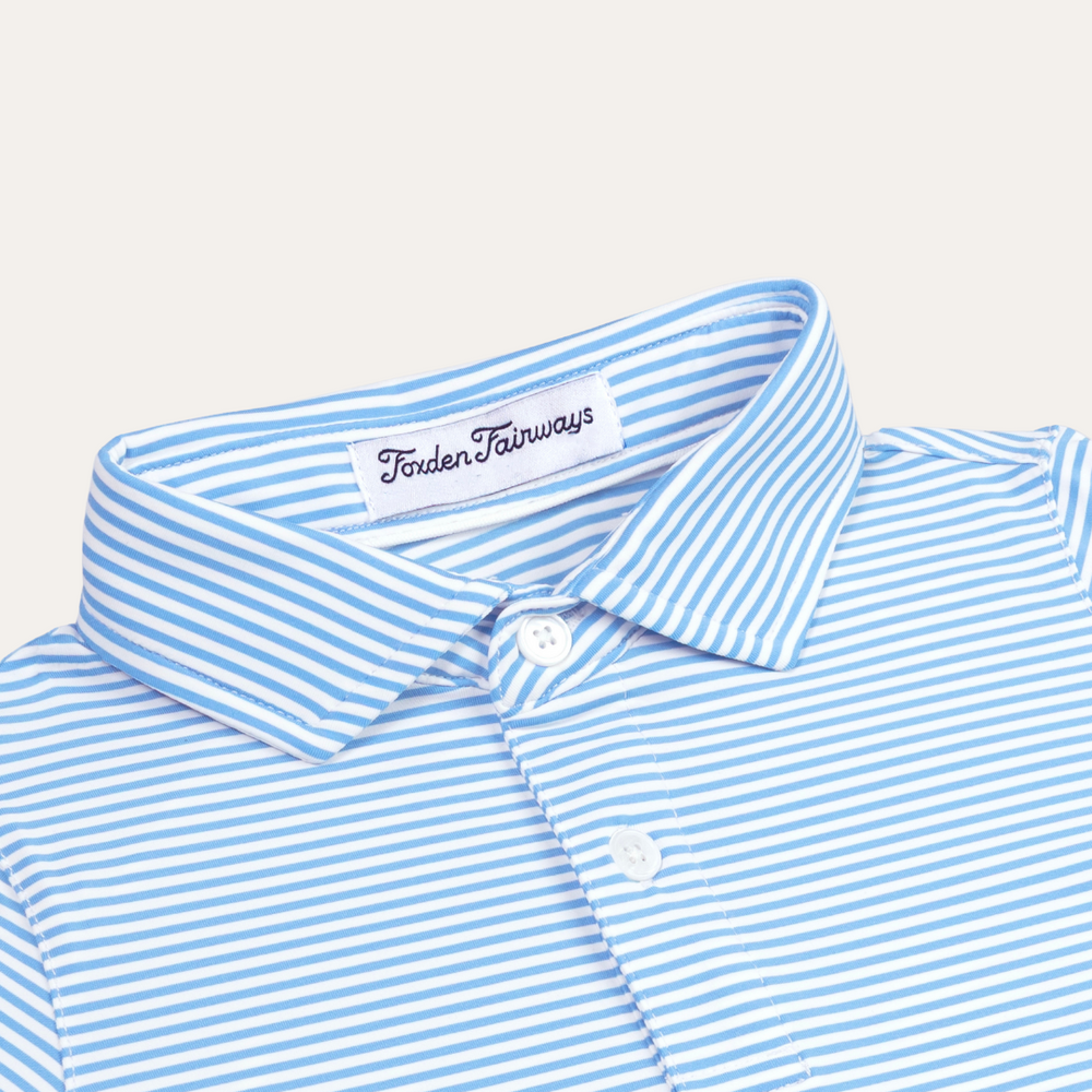 Fairway Stripes Girls: Blue Sky