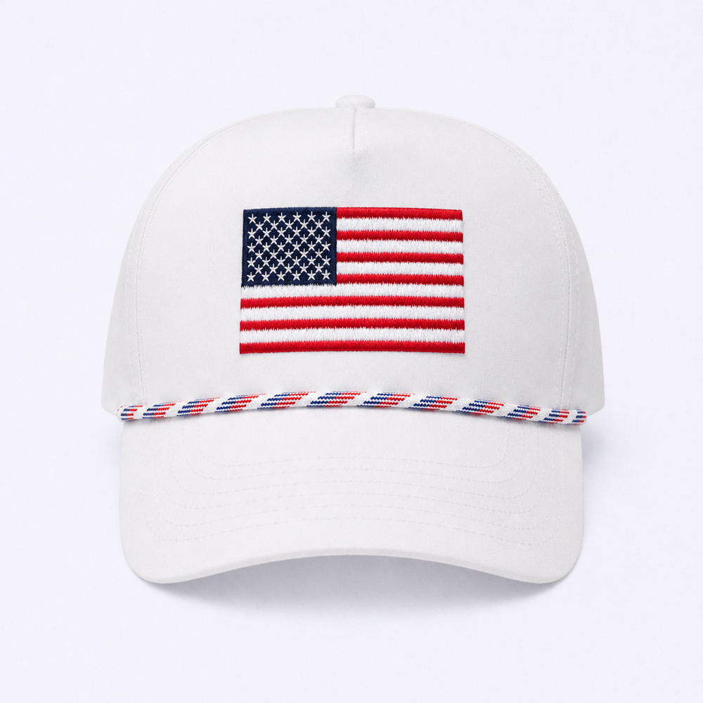 Fairways Performance Rope Hat: USA