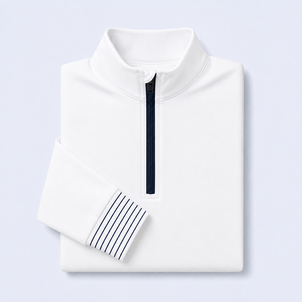 Performance Zip: White