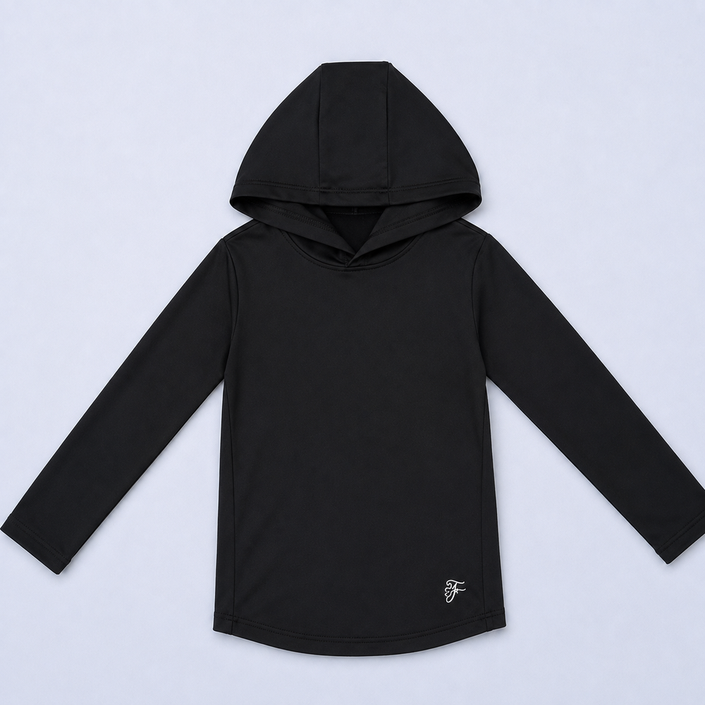 Smokey Black Pullover Hoodie