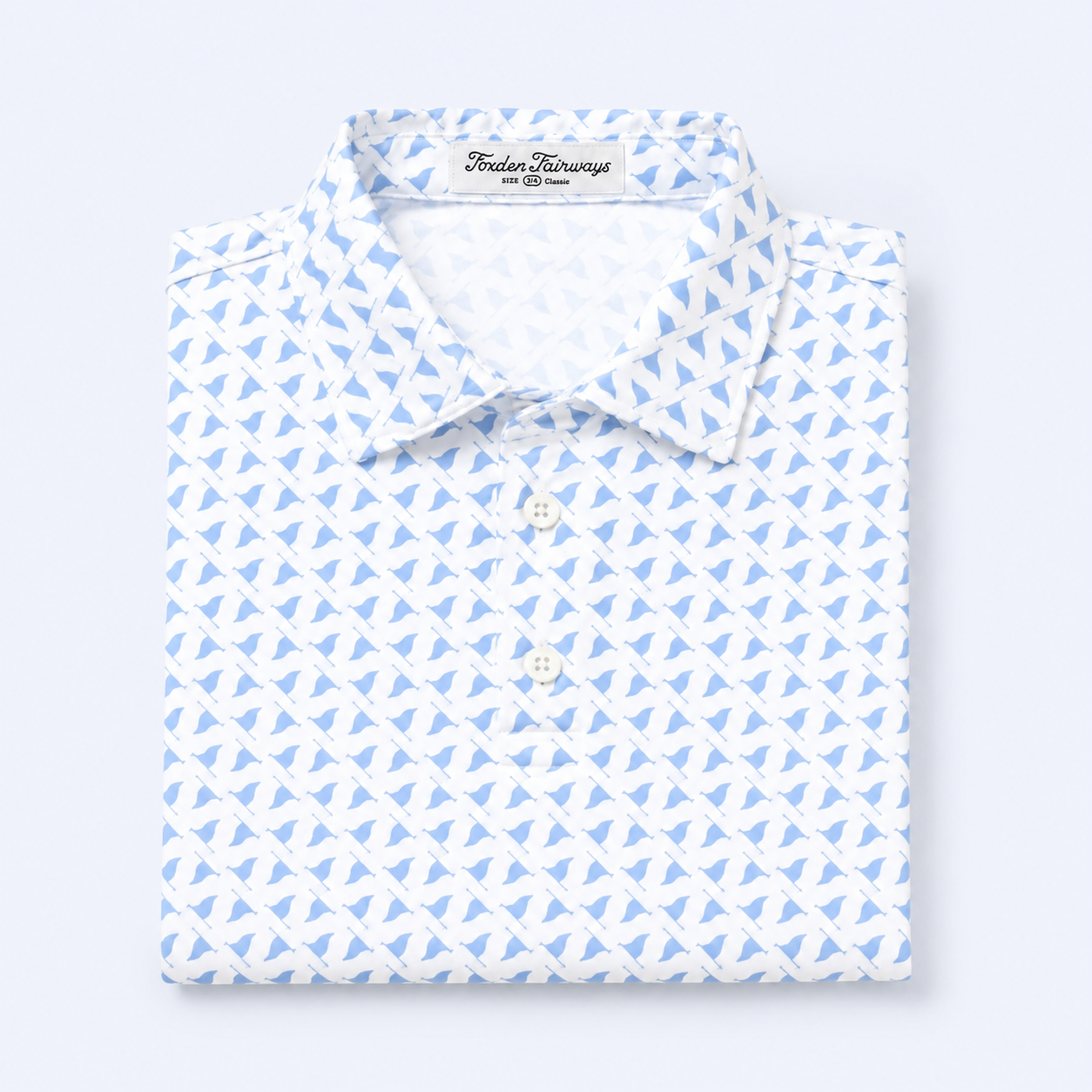 Flagprint: Blue