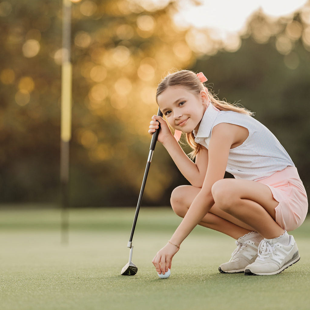 Birdie Girls Polo: Pink