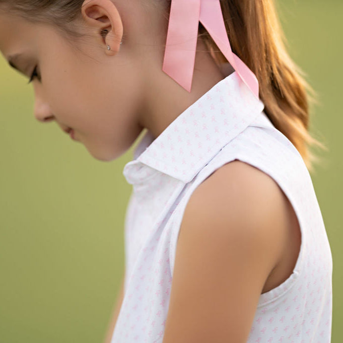 Birdie Girls Polo: Pink