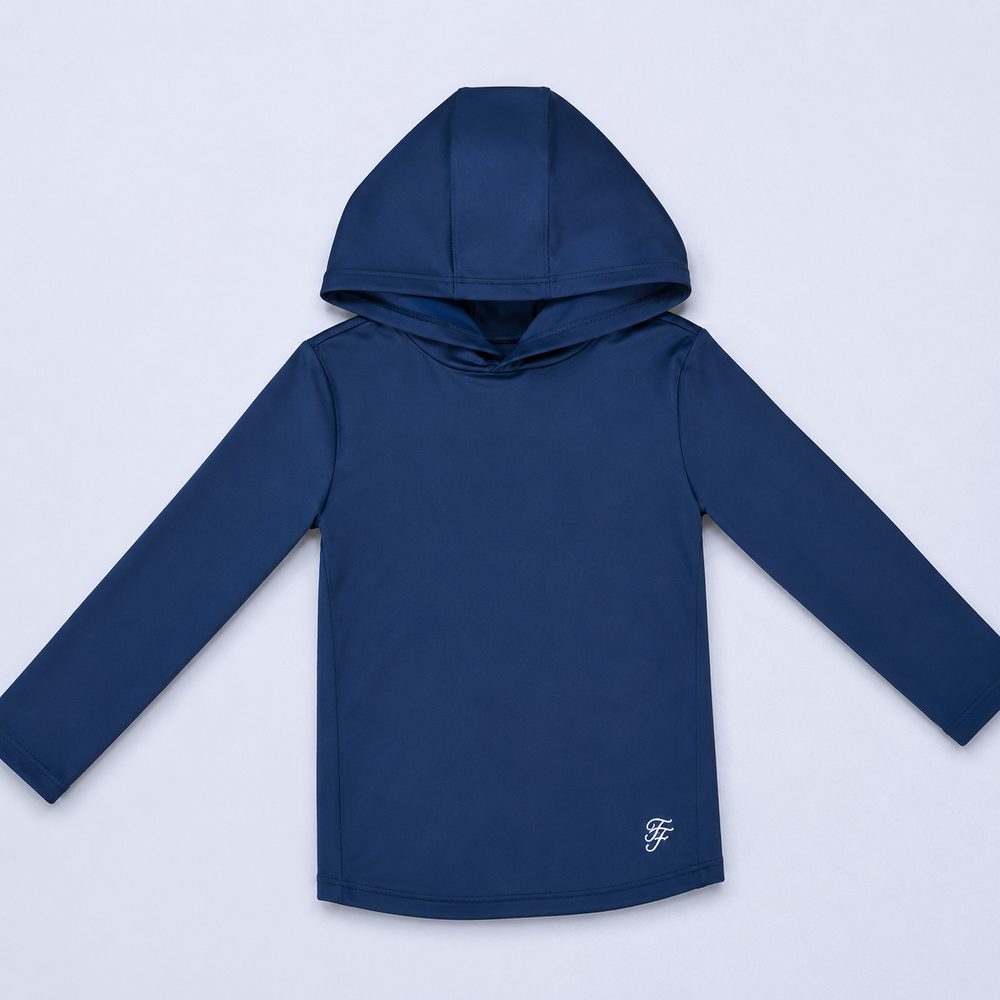Navy Classic Pullover Hoodie
