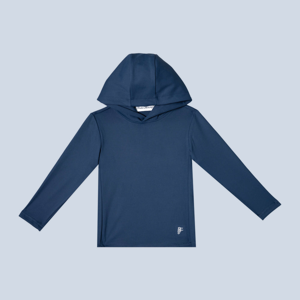Navy Classic Pullover Hoodie