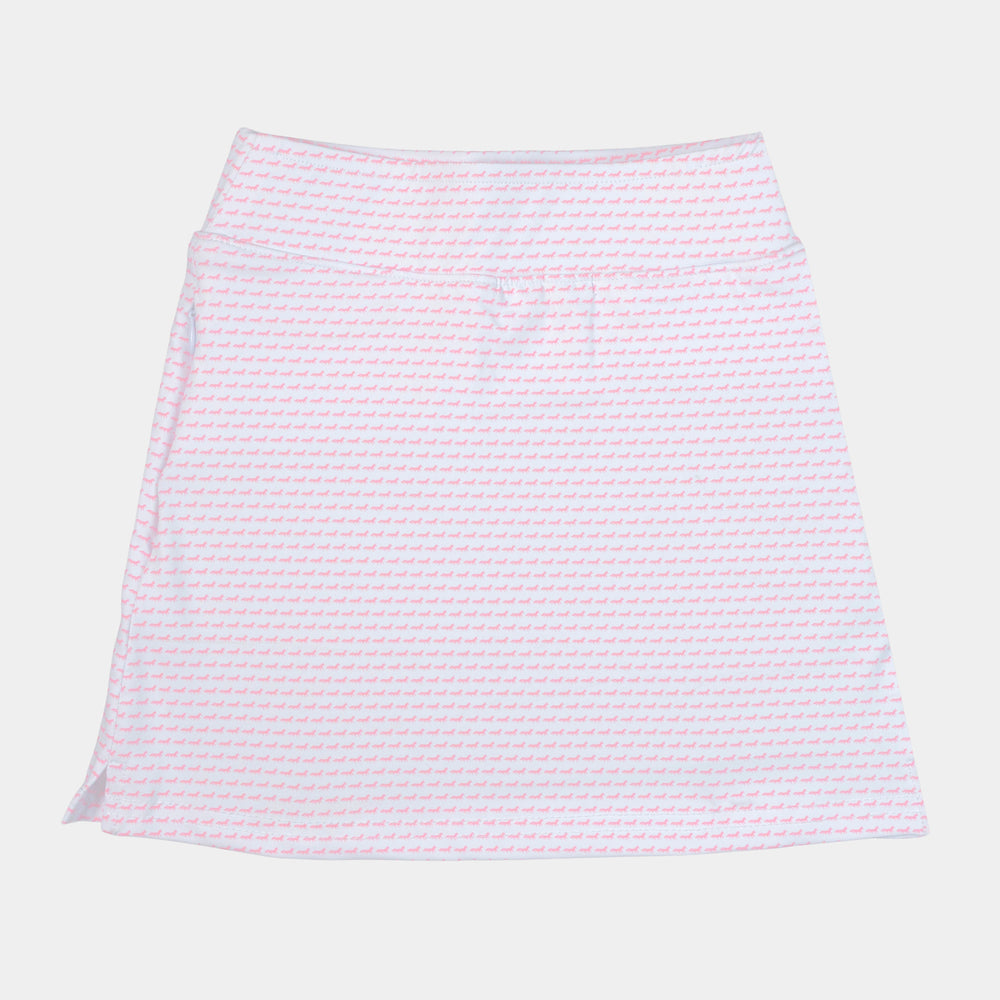 The Performance Print Skort - Fox Edition: Pink