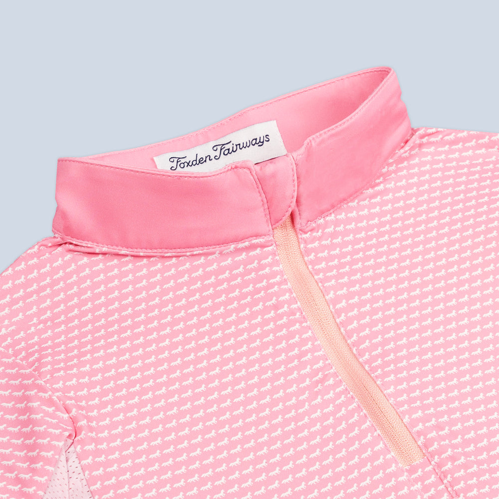 Fairway Sun Zip Girls: Pink Fox Edition