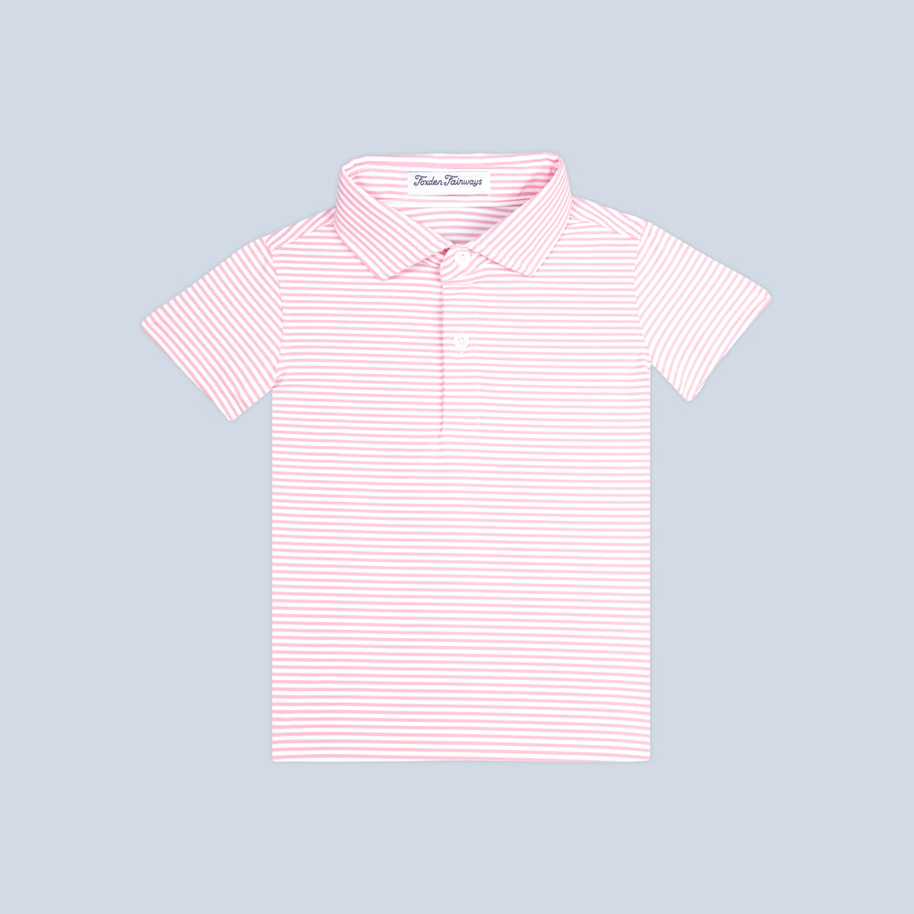 Fairway Stripes: Pink Rosewood