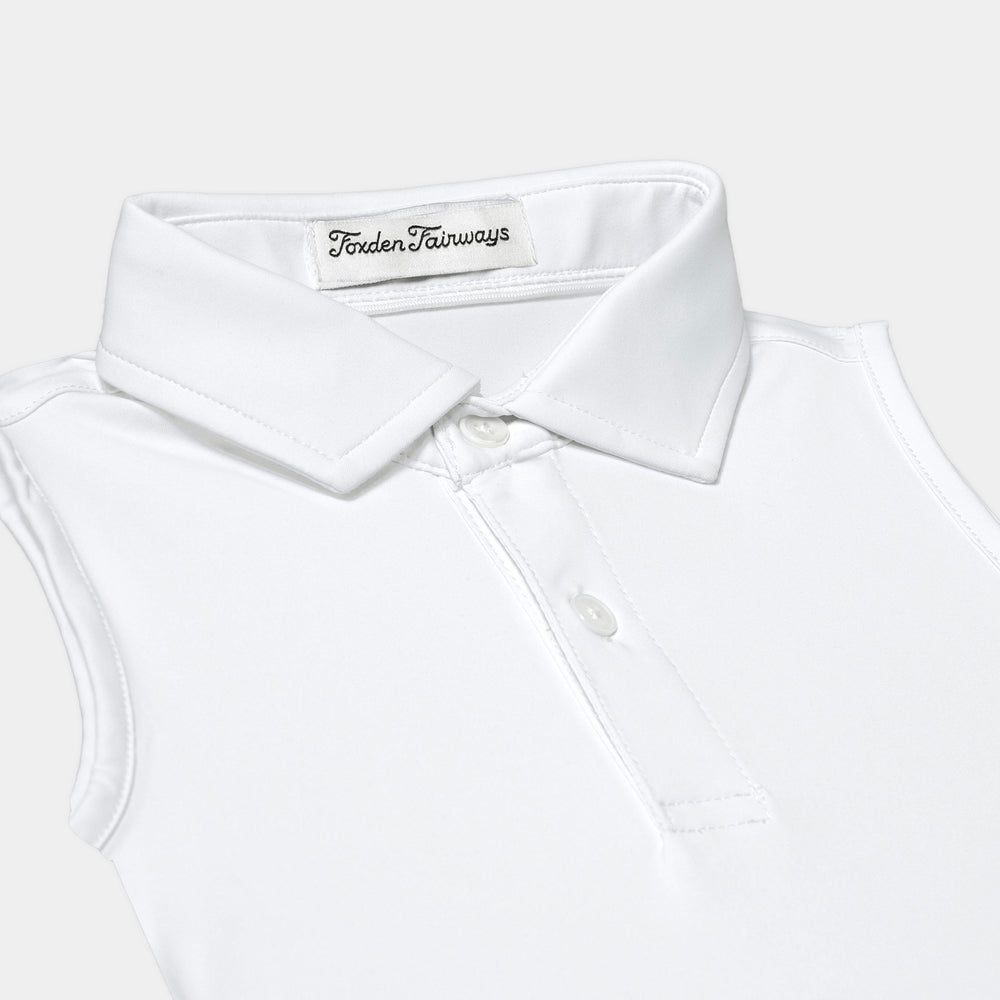 Classic White Polo Girls