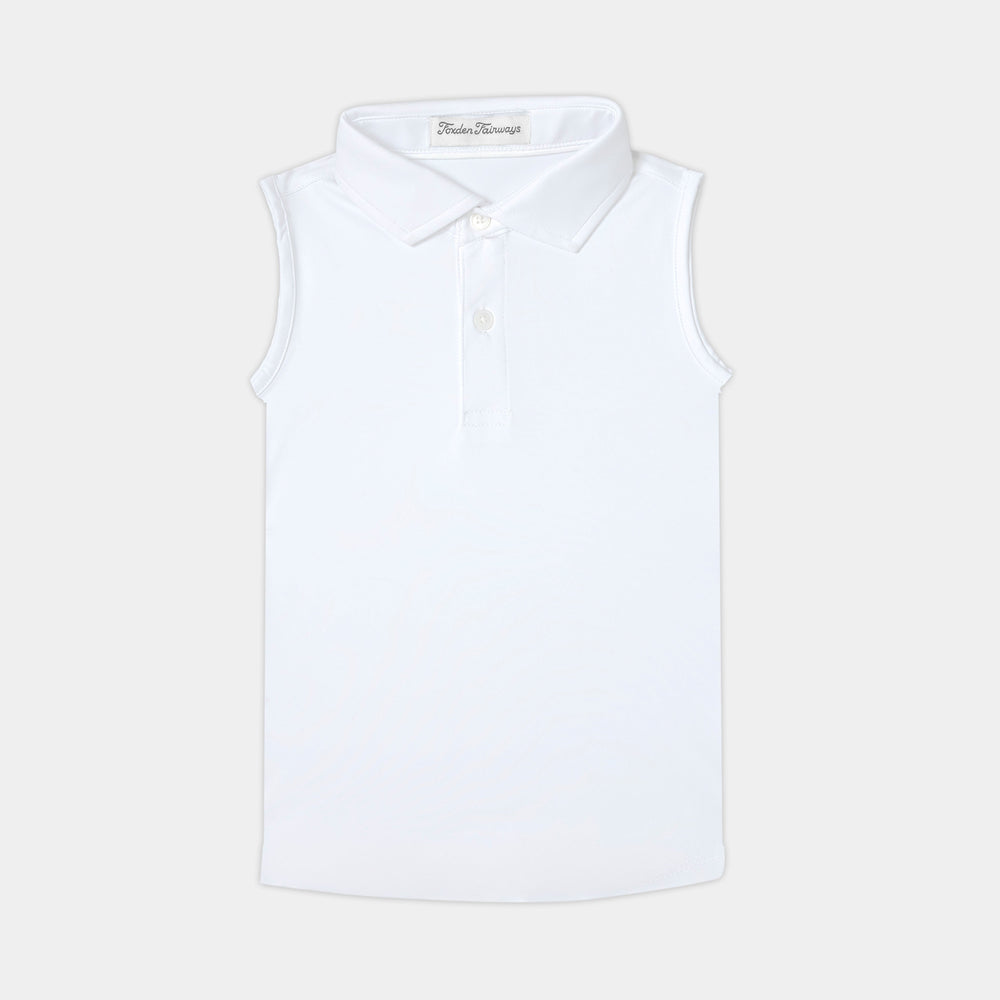 Classic White Polo Girls
